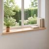 Window Sills 2 pcs Natural 70 x 40 x 2 cm Solid Wood Beech