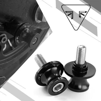 För TRIUMPH SPEED FOUR 600 Speed Triple R RS S TWIN SPEEDMASTER 2025 Motorcykel CNC Svingarmsbobbiner Bakre Skydd Ställskruvar