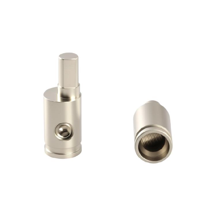 Heavy Duty Automotive Electrical Terminals 2Pair Coppers Cores Construction Amplifiers Compatibility