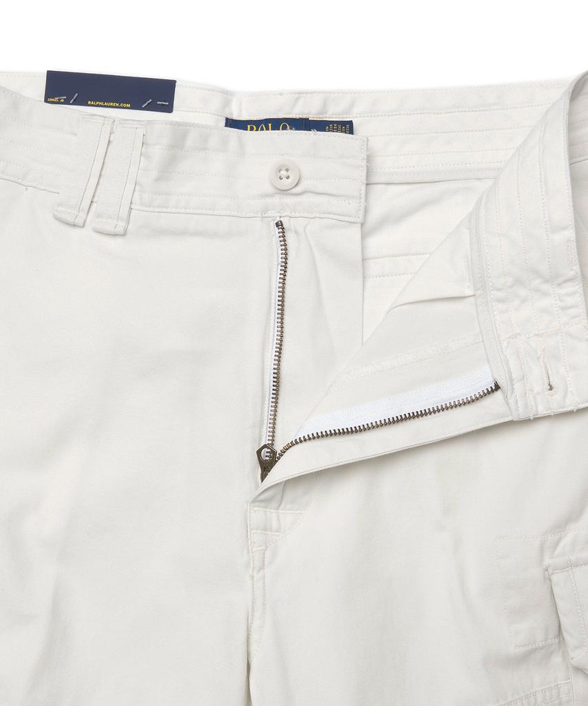 POLO RALPH LAUREN Relaxed Fit Twill Cargo Shorts - White