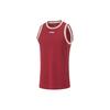LiNing Professional Basketball Series Logo Print Breathable Basketball Suit Men Basketball Suit Red AATU017-13