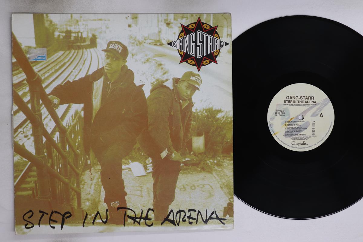 

LP Пластинка GANG STARR Step In The Arena 3217981 CHRYSALIS 1990 Европа Рэп Хип-хоп Ритм-н-блюз Б/У
