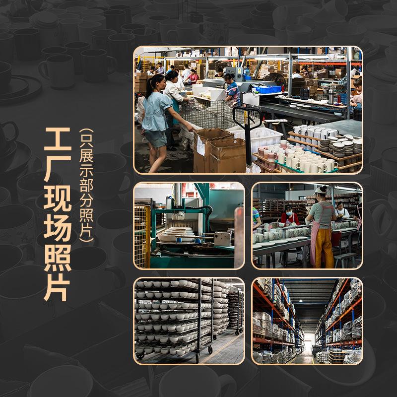 Cream Hukou Ceramic Cup Printing Logo Can Be Laser Engraved And Printed Office Mug