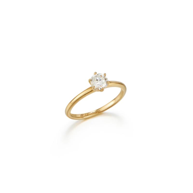 Tatiana [Silver925]Moissanite 0.5Carat Ring_DR0001
