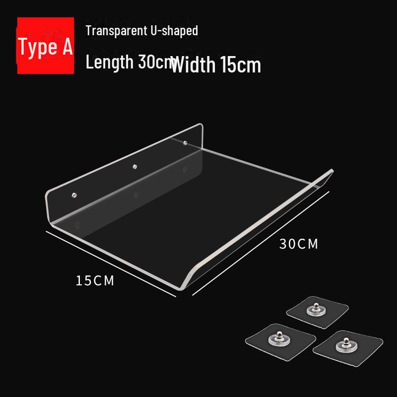 

Настінний акриловий стелаж для кухні та ванної кімнати Upgraded Thickened Version