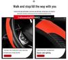 Universal Carbon Fiber Texture Steering Wheel Cover: Anti-slip, Wear-resistant, Breathable, All-Season Elastic Grip