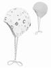 Double-sided Baby Hat, White, Tied, Döll