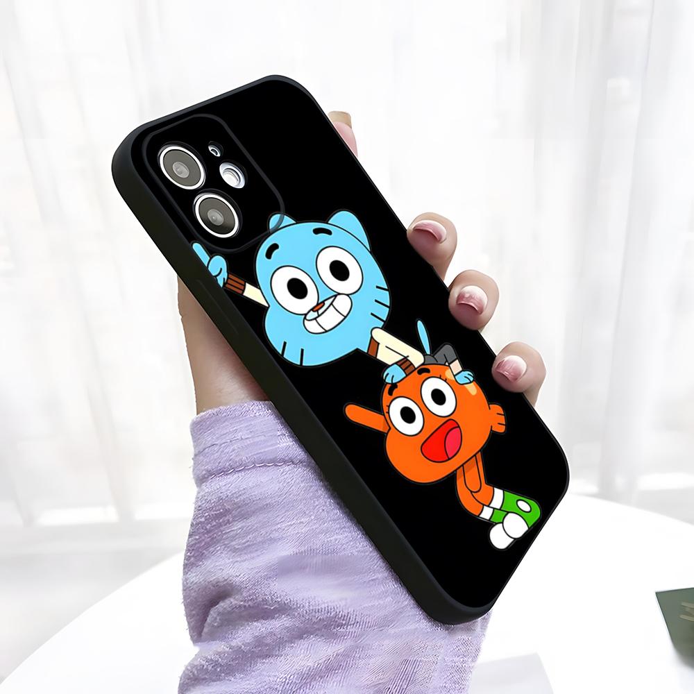 G-Gumball And Darwin Phone Case For IPhone 17 Pro Max 15 Pro 16 14 Plus 12 13 Mini 11 Pro Shockproof Soft Cover