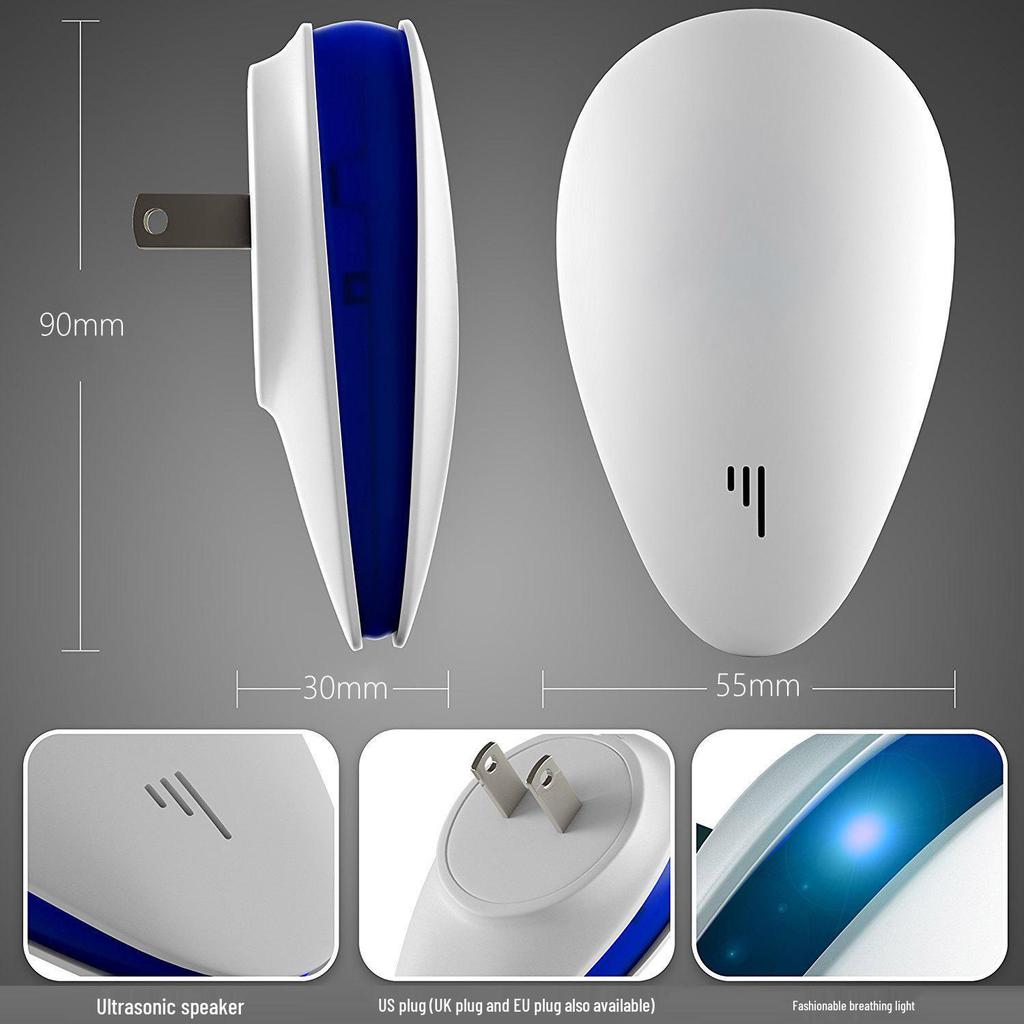 Smart Variable Frequency Pest Repeller: Ultrasonic Mosquito, Mouse & Cockroach Control Device.