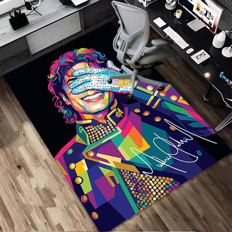 Moonwalk Performance Living Room Nonslip Area Rug Soft Carpet For Bedroom Gameoom Playroom Sofa Office Home Decor Doormat