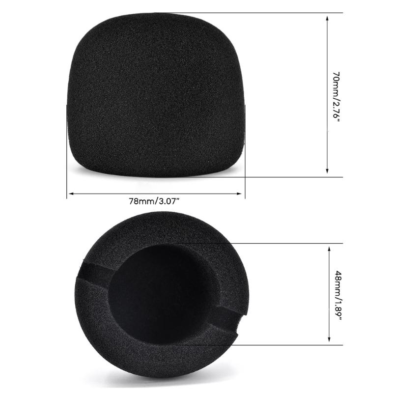 Windproof Foam for ZOOM SGH-6/H2N/H4N PRO/H5 H6 H8 XYH-6 XYH-5 Record Windshield Wind Screen Lightweight Windscreen Muff