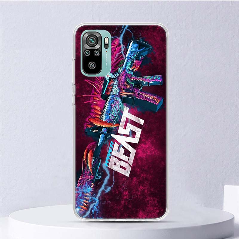 Counter Strike Cs Go Soft Case For Xiaomi Redmi Note 14 13 12S 11S 10S 12 Pro Plus Phone Cover 11 10 11E 11T Note14 Shell Coque