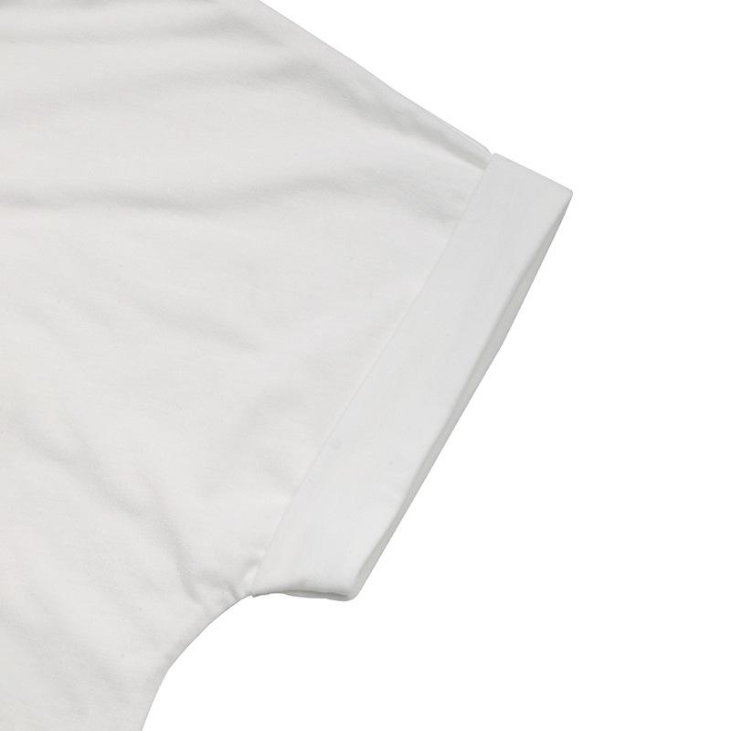 VEZFAA Dámská móda Ležérní Léto Jaro Halenky a košile s krátkým rukávem a výstřihem do V