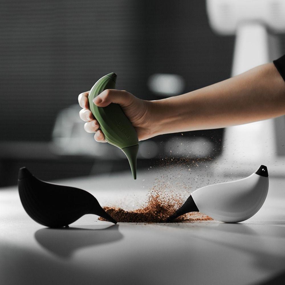 Flexible Coffee Powder Cleaning Air Blower Silicone Dust Cleaner Tool Camera