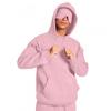 Mens Solid Color Hooded Sweatshirt Loose Fit Long Sleeve Winter Sport Casual Top