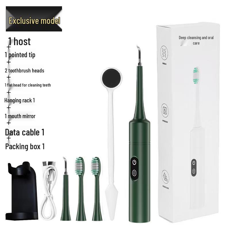 Ultrasonic 6-in-1 Electric Tooth Cleaner & Water Flosser