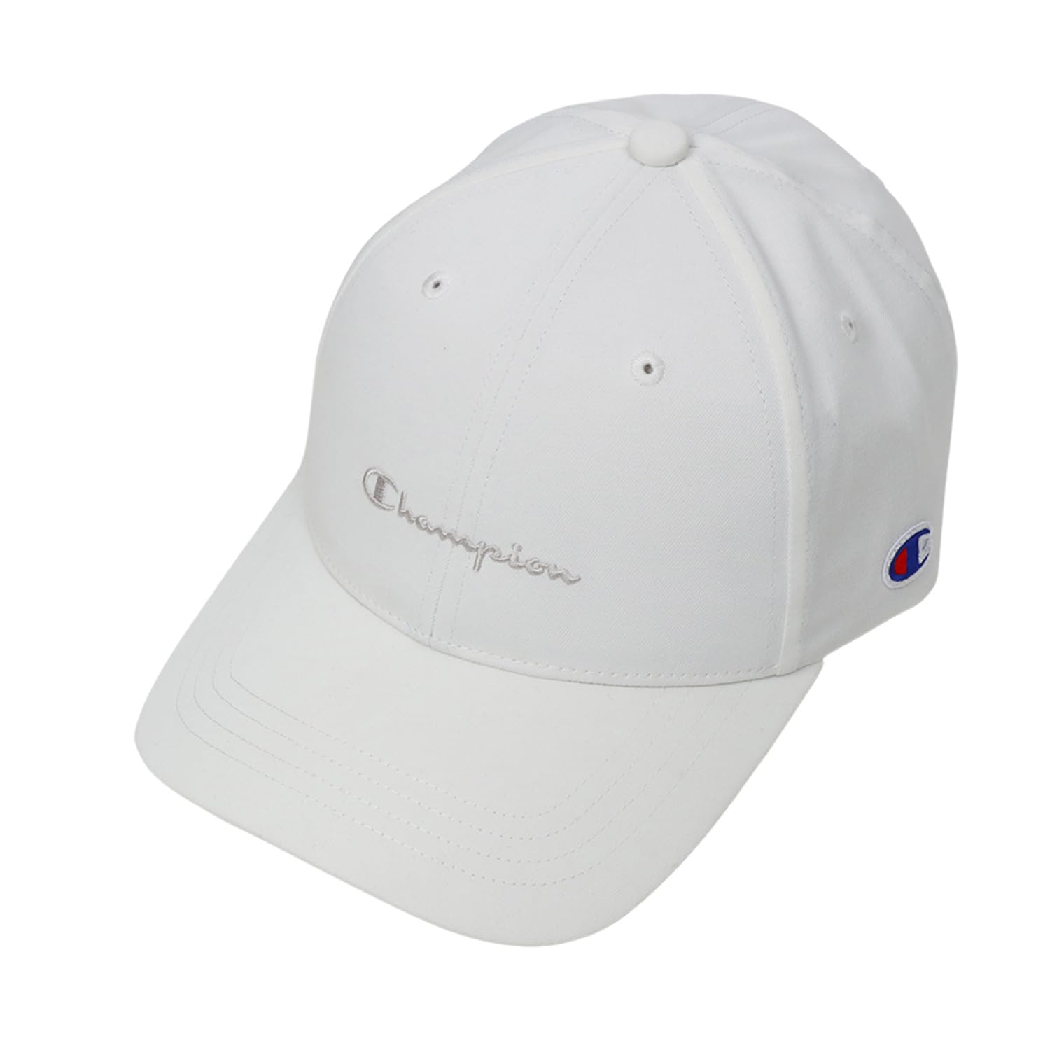 

Hat Sweat Absorbent Quick Drying Adjuster Script Logo Cap Accessories Golf White Free Size [Champion] Men s C3-ZG701C
