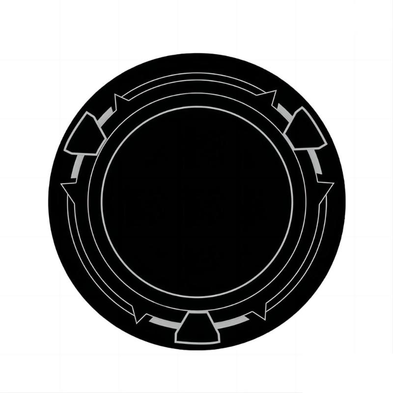 6cm/9cm Metal Plate Magnetic Sheets for Phone Tablet Universal Cooling Fan Radiator Plate Sheet Sticker Rings Plate