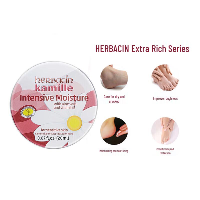 Herbacin Kamill Intensive Repair Hand & Foot Cream 20ml
