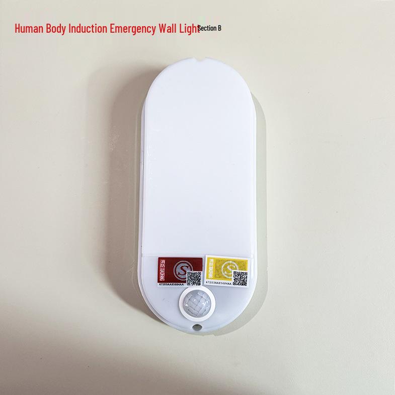 Waterproof LED Motion Sensor Emergency Light for Stairways and Garages