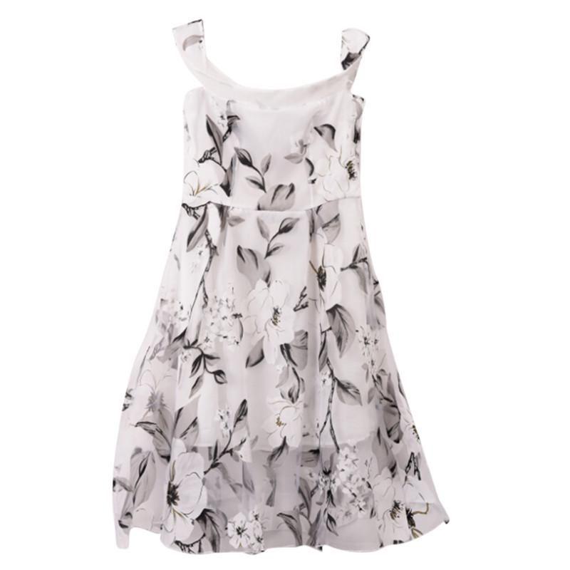 Elegant Women Clothing Vintage Organza Dress Long Off-shoulder Strapless Party Wear