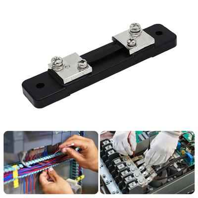 Compact DC Current Shunt Resistor External Shunt Current Meter Direct Current Measure for Engineers & DIY Enthusiasts