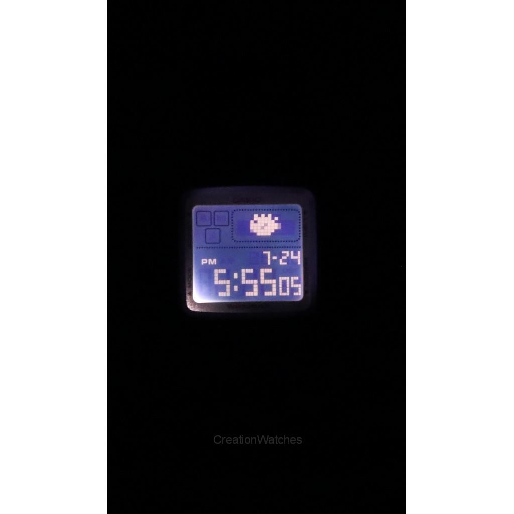 Casio Baby-G Plus Digital 30th Anniversary Cinturino in resina viola Orologio al quarzo BGD-10K-6 100M da donna con supporto speciale