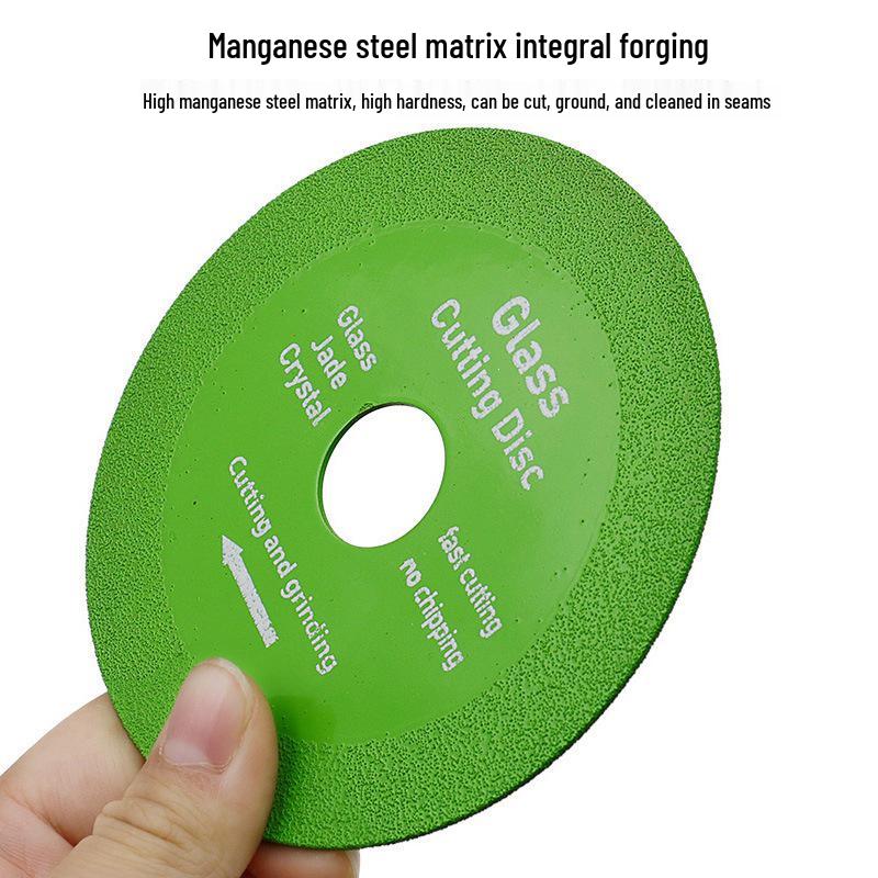Diamond Cutting Disc for Tile, Ceramic, Glass, Jade, Crystal, and Wine Bottles - Sharp, No Chipping