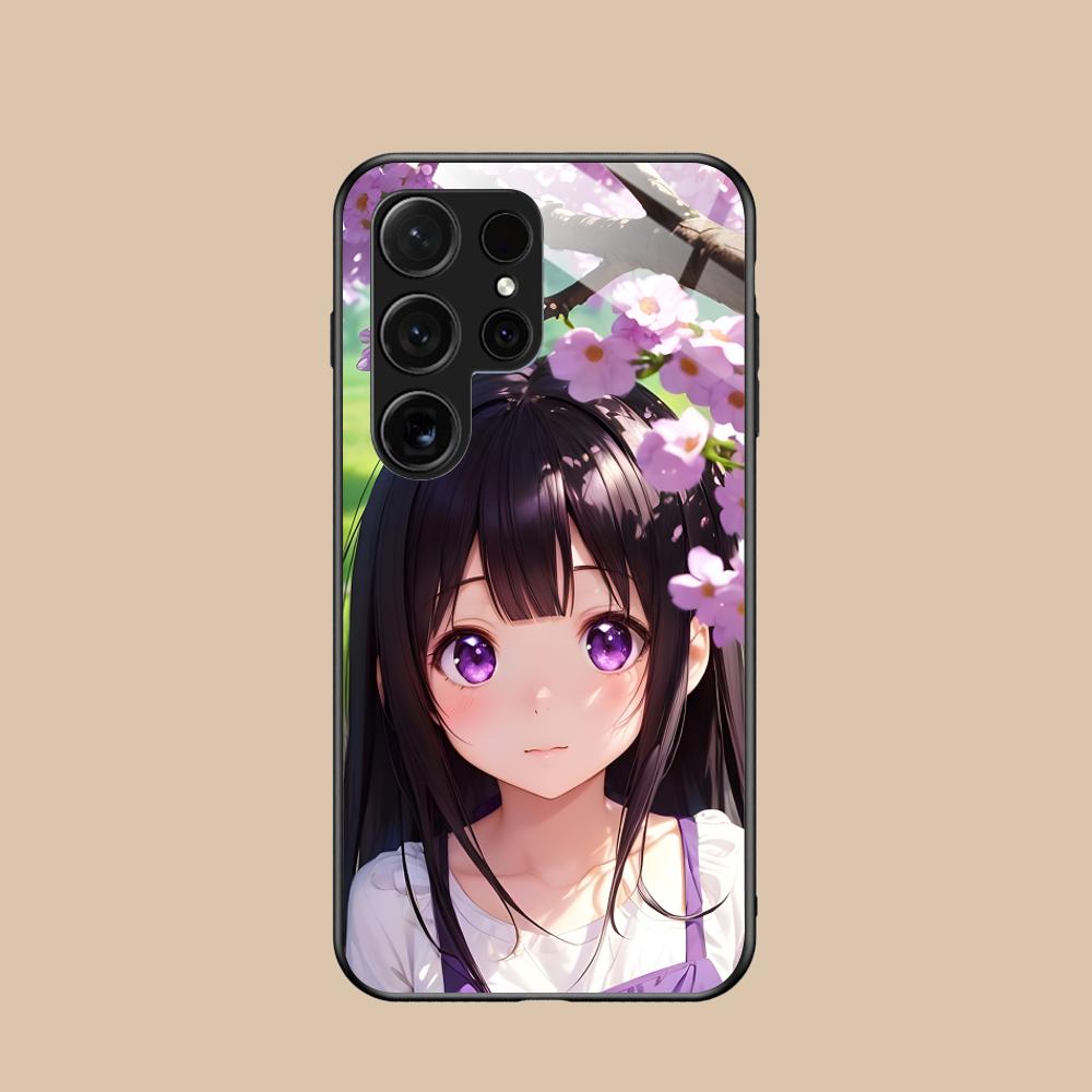 

Чехол для мобильного телефона Hyouka Chitanda Glass для Samsung Galaxy A56 55 54 53 52 51 36 35 34 23 16 15 5G Цветной чехол Galaxy A14 4G