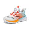 Children's sports shoes 2025 autumn new boys and girls middle-aged and older children rotating button breathable soft-soled running shoes