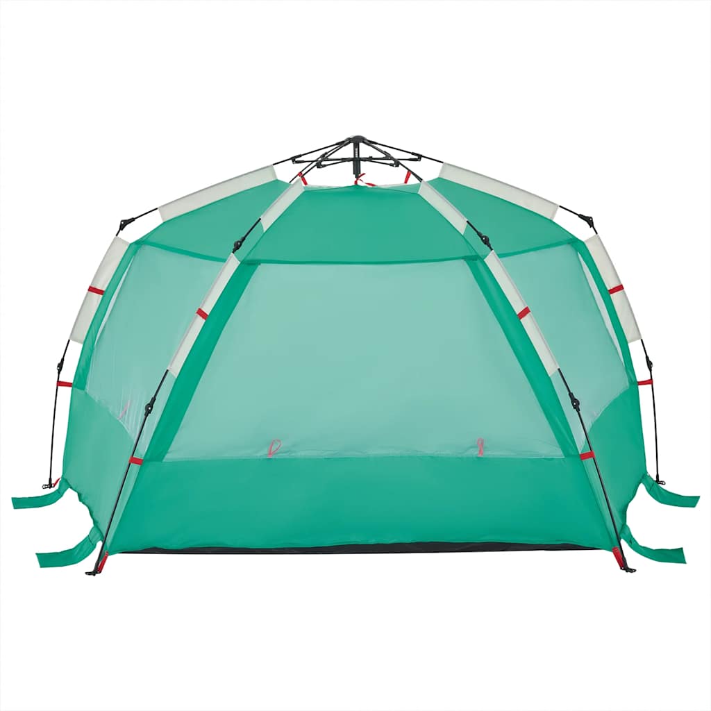Beach Tent for 3 Persons Sea Green Quick Release Waterproof