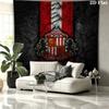 Sunderland A.F Custom Name Wall Tapestry Aesthetic Wall Hanging Printed Fabric Blanket Decorative Tapestries for Bedroom Living Room Home Decor