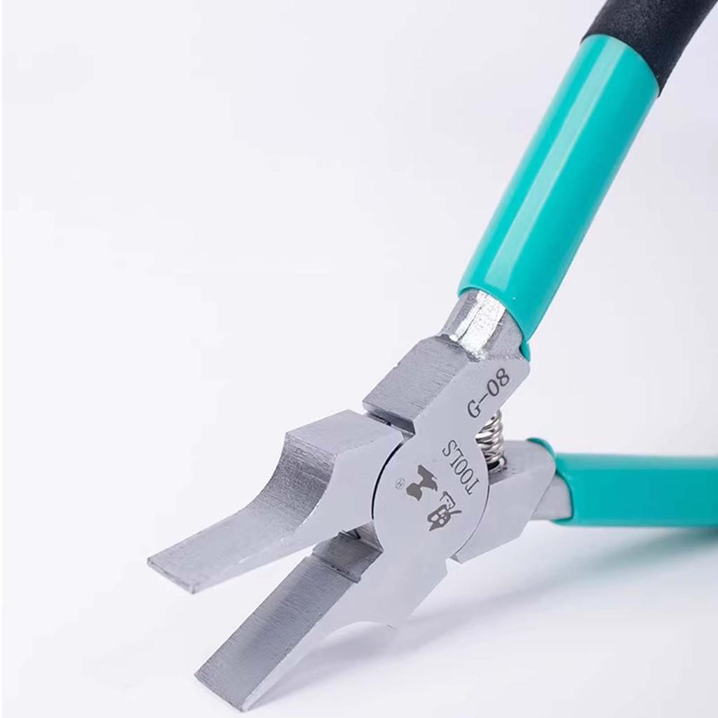 Mini Flat Nose Pliers, Toothless Jewelry Metal Sheet Bending Pliers