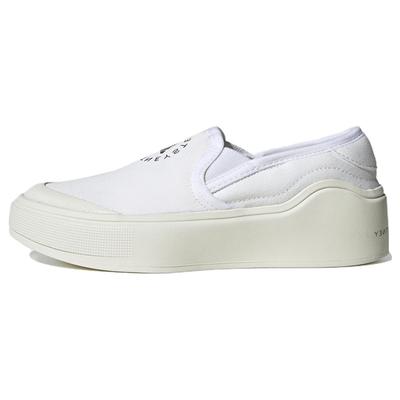 Court Slip On Von Stella McCartney Wolkenweiß Core Black Sneakers HP3206