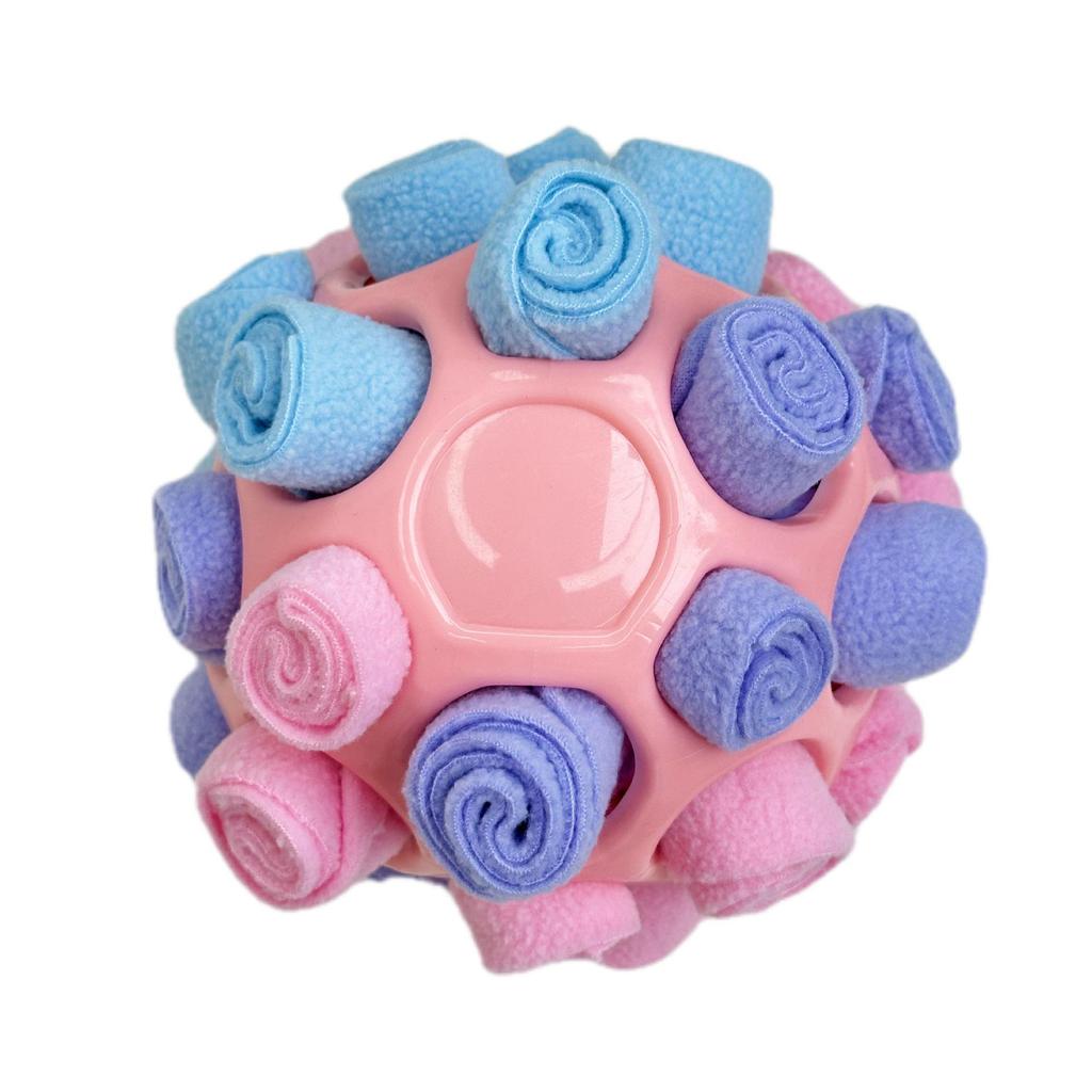 Enhanced Bite-Resistant Pet Snuffle Ball Puzzle Toy