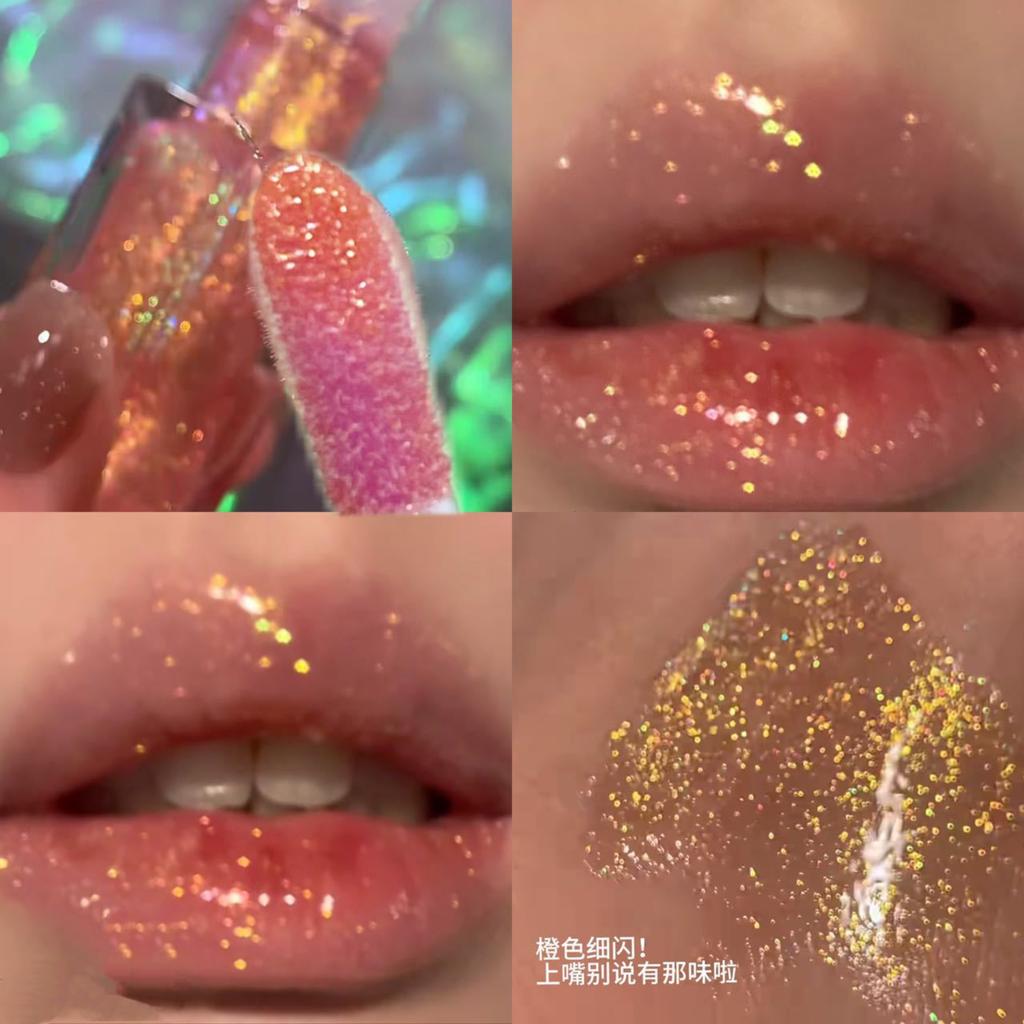 Mirror Lip Gloss/lip Tint With Water Droplets And 5ml