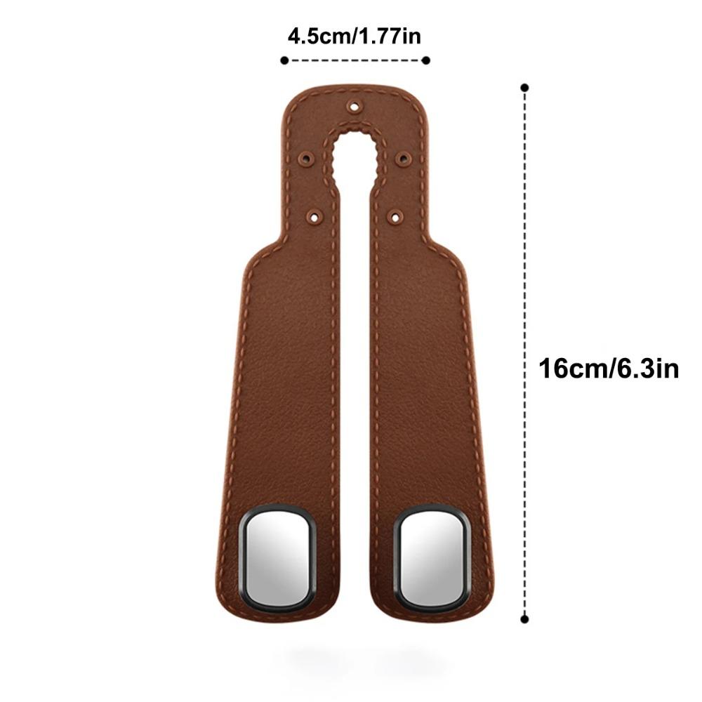 Double Hook Car Seat Back Hanger Organizer Storage Solution Rear Backrest Accessory for Vehicle Interior