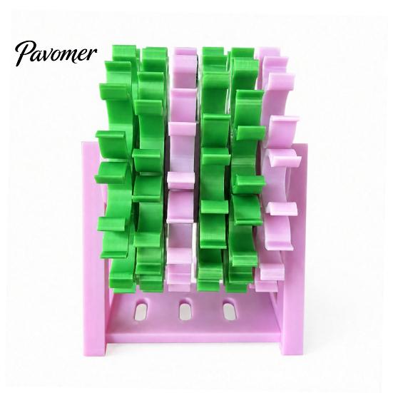 Thread Rack for Embroidery Rotating Sewing Organizer, 60 Spools Capacity 360 Degree Swivel Organizing Tool Quilting Storage Rack, Holder Room