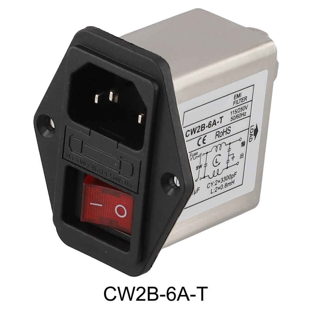 Stay Powered and Protected with CW2BT CW2CT IEC Socket Type Power Filter