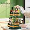 3-Tier 360° Rotating Kitchen Spice Rack Organizer