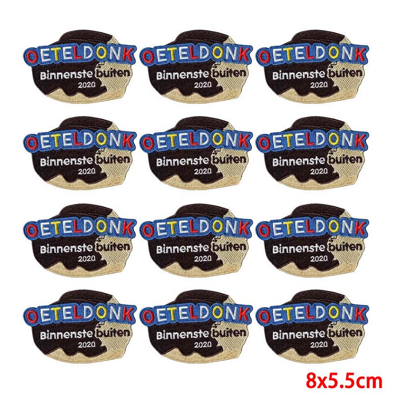 10 teile/los Großhandel Stickerei Patch Eisen Auf Patches Für Kleidung Patches Auf Kleidung Jacken Dekor Applikation Nähen Liefert
