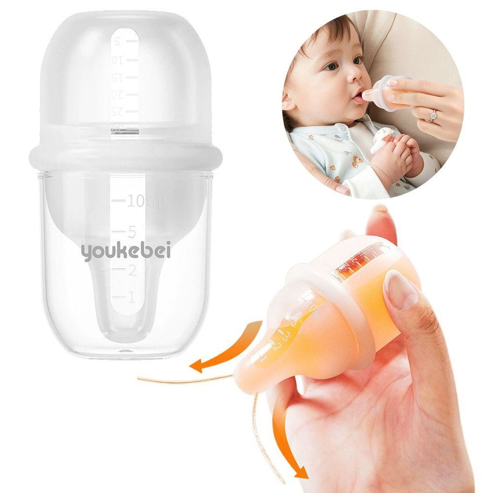 30ml Food Squeeze Feeder Slow Flow Nipple Newborn Feeding Dispenser  Newborn Essentials