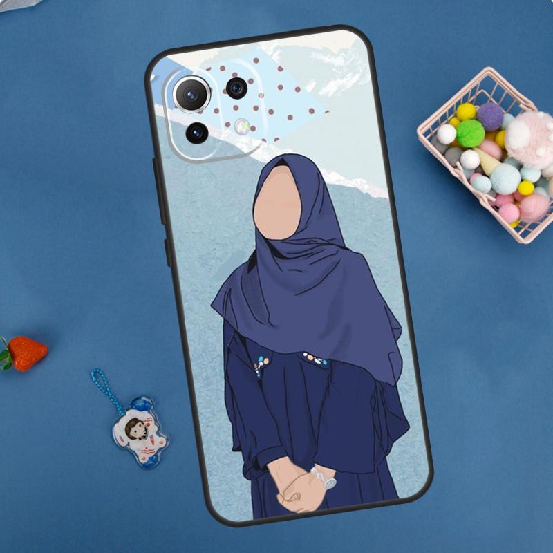

Muslim Islamic Arabic Hijab Gril Case For Xiaomi 11T 12T 13T 14T Pro 13 14 15 Ultra POCO X7 Pro X3 X5 X6 M6 F5 F6 Pro Cover POCO X7 Pro