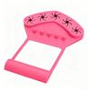 Soft Silicone Nail Arm Rest Non-Slip Hand Support Mat With Nail Polish Holder for Nail Techs Manicure Studio Use