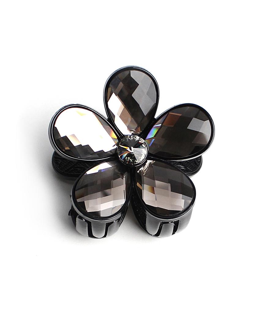 Racoha Gorgeous Large Flower Crystal Hair Clip