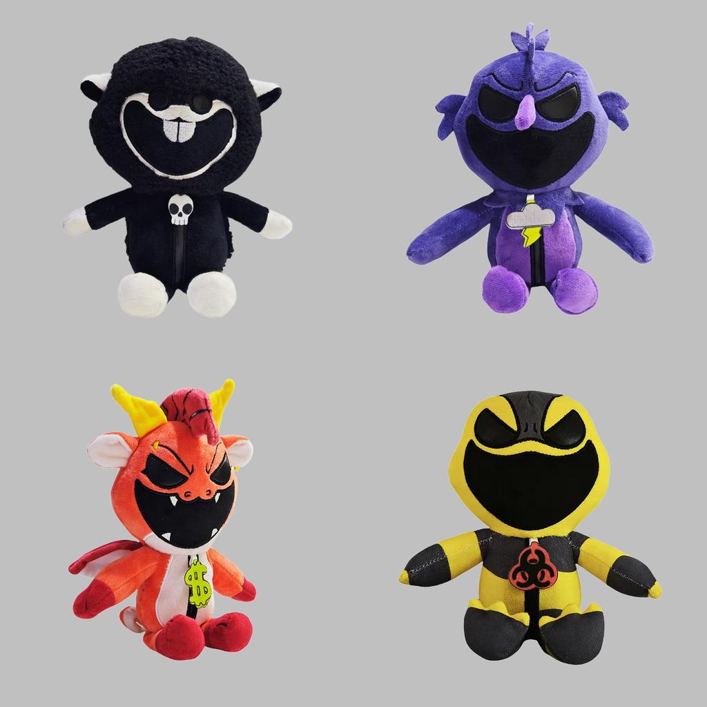 Nightmare Critters Adorable Black Sheep Plush Toy Soft And Cuddly 25cm Animal Figure