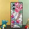 Russian Scarf Floral Case For OPPO Reno 15F 13F 14F 12 11 F 10 14 15 Pro 7 8 Lite OPPO Find X9 X8 X6 X5 Pro Cover