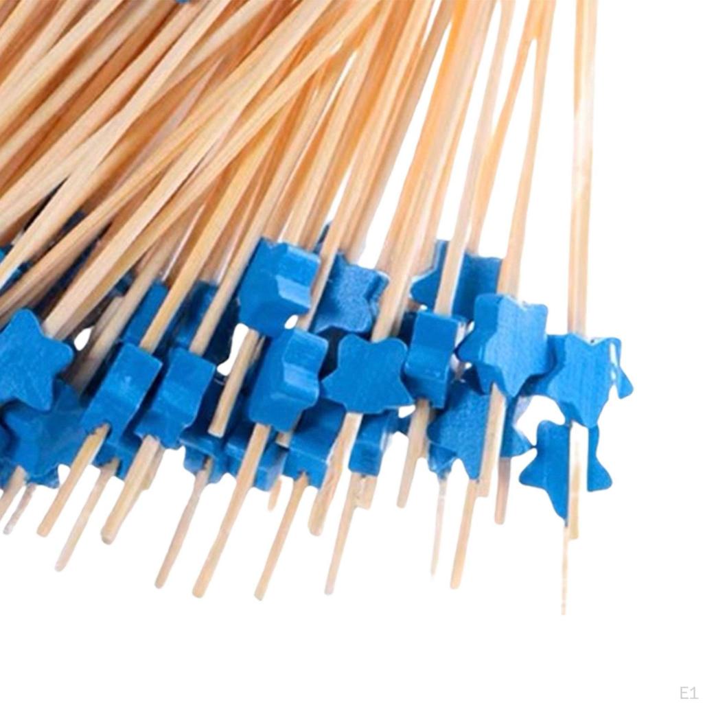 Bamboo Appetizer Skewers Set for Hosting Events