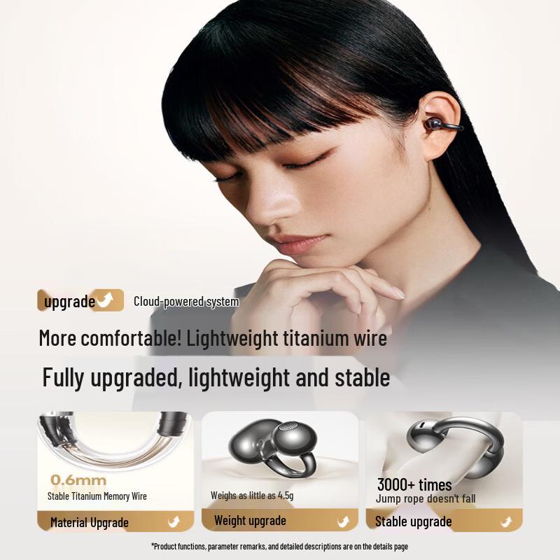 SANAG S6S Ultra AI Translator Ear-Clip Wireless Sport Headphones