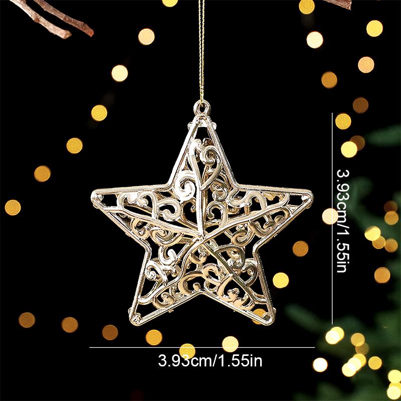 1PC Plastic Gifts Elk Holiday Butterfly Christmas Tree Ornaments Party Multiple Options Available